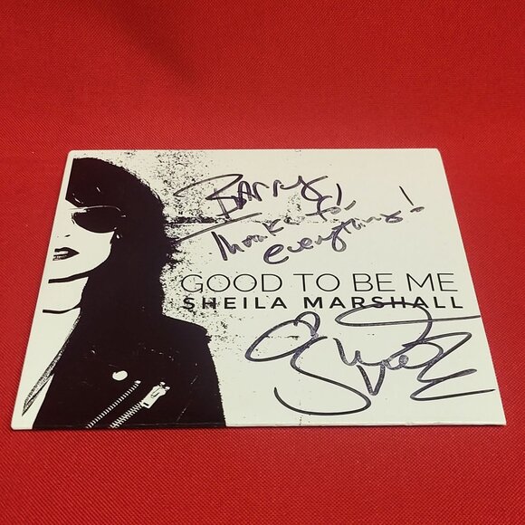 Good To Be Me Sheila Marshall CD Signed 2018 - Picture 3 of 8